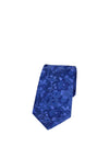 Soprano Gothic Floral Tie & Pocket Square, Midnight Blue