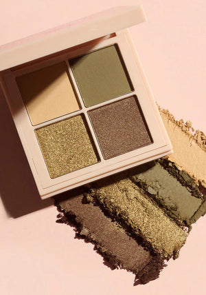 SoSu Eyeshadow Quad, Muted Green