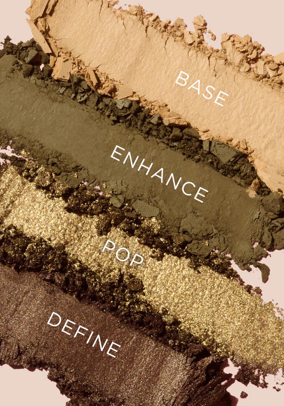 SoSu Eyeshadow Quad, Muted Green