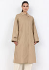 Soyaconcept Lightweight Trench Coat, Beige