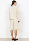 Soyaconcept Banu Jersey Funnel Neck Jacket, Cream