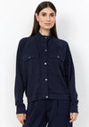 Soyaconcept Banu Jersey Funnel Neck Jacket, Navy