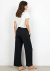 Soyaconcept Banu Straight Leg Jersey Trousers, Black