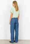 Soyaconcept Charrisa Casual Wide Leg Trousers, Blue