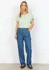 Soyaconcept Charrisa Casual Wide Leg Trousers, Blue