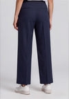 Betty Barclay Cropped Tailored Trousers, Navy