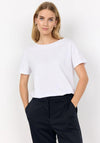 Soyaconcept Derby Cotton Round Neck T-Shirt, White