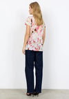 Soyaconcept Geometric Print T-Shirt, Pink Multi