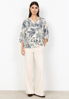 Soyaconcept Carli Floral Print Blouse, Cream