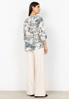 Soyaconcept Carli Floral Print Blouse, Cream