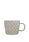 Siip Reactive Glaze Diamond Mug, Grey