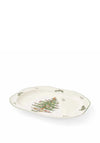 Spode Christmas Tree 14 Inch Sculpted Oval Platter