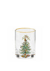 Spode Christmas Tree Set Of 4 Lowball Glasses