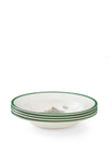 Spode Christmas Tree Set Of 4 Soup Plates