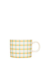 Siip Gingham Short Mug, Green