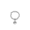 ChloBo In Bloom Travel Seeker Stretch Ring, Silver