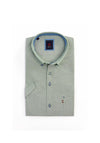 Andre Oslo Short Sleeve Shirt, Sage