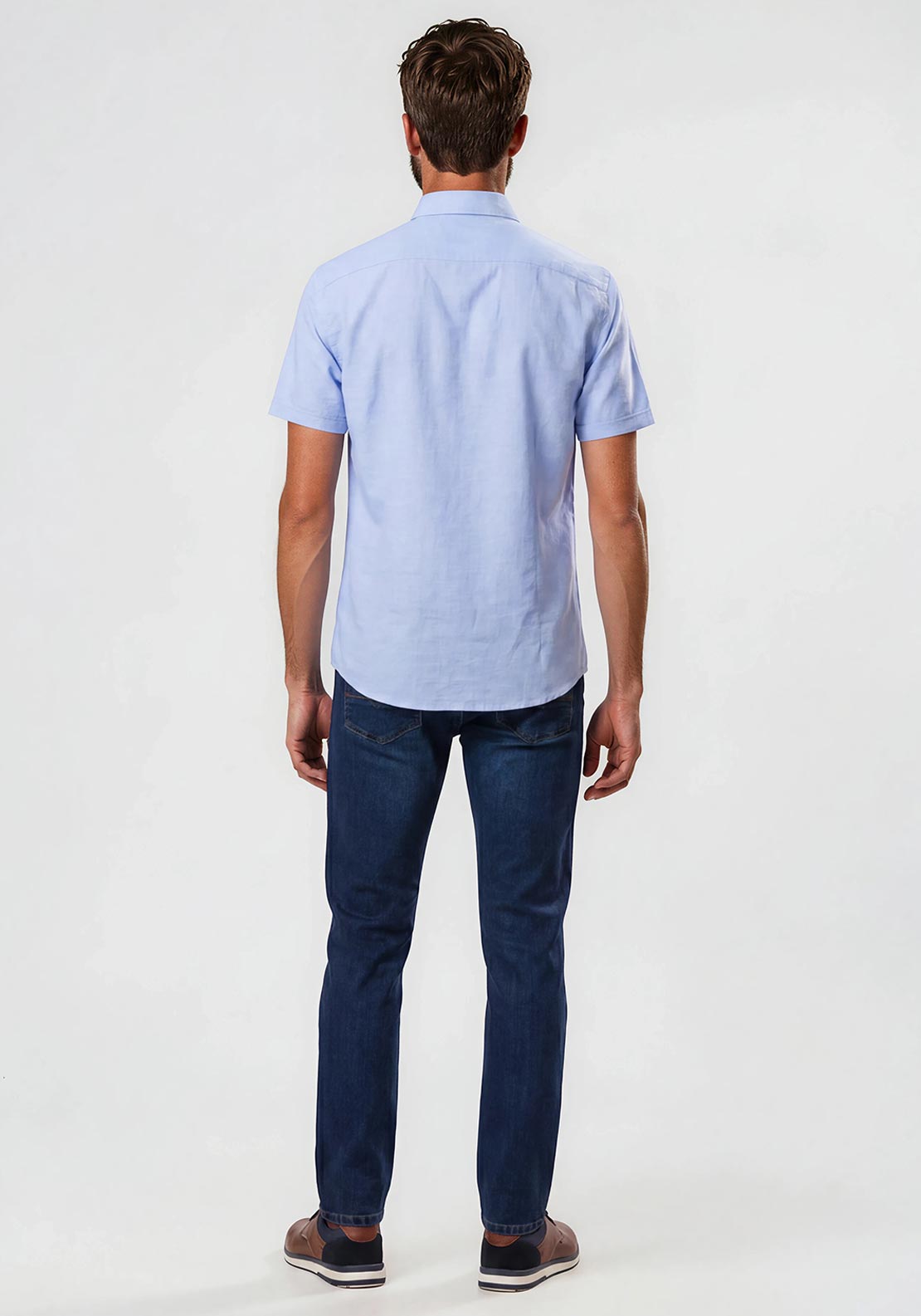 Andre Stein Short Sleeve Shirt, Blue