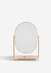 Stackers Dressing Table Mirror & Jewellery Stand, Gold & Blush