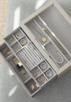 Stackers Large 2 Layer Jewellery Box, Oatmeal