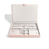 Stackers Large Jewellery Box Lid, Blush & Rose Gold