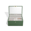 Stackers Luxury Classic Jewellery Box, Emerald Green
