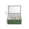 Stackers Luxury Classic Jewellery Box, Emerald Green