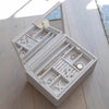 Stackers Luxury Classic Jewellery Box, Grey