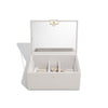 Stackers Luxury Classic Jewellery Box, Grey