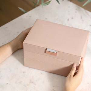 Stackers Medium Jewellery Box, Blush