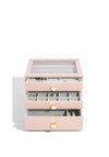 Stackers Medium Set of 3 Jewellery Box, Blush