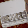 Stackers Zipped Travel Jewellery Box, Oatmeal
