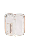 Stackers Zipped Travel Jewellery Walllet, Blush Pink