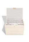 Stackers Classic Medium Jewellery Box, White
