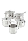 Stellar Classic 5 Piece Deep Saucepan Set