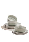 Stellar Bantham Stoneware 12 Piece Tableware Set