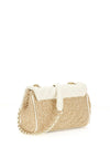 Guess Girl Straw Crossbody Bag, White