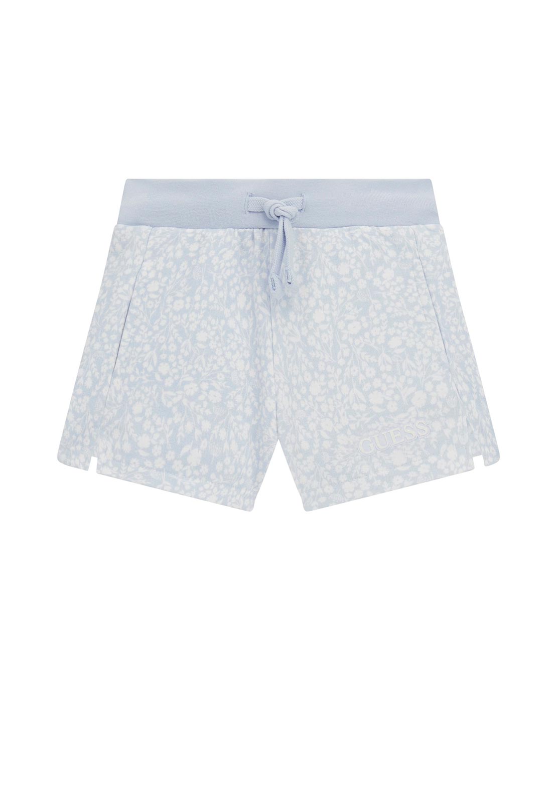 Guess Girl Floral Shorts, Blue