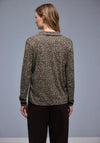 Street One Animal Print Blouse, Brown