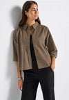 Street One Corduroy Blouse, Brown