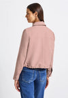 Street One Corduroy Zip Up Jacket, Pink