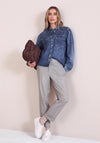 Street One Button Up Blouse, Blue