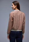 Street One Blouson Animal Print Jacket, Coral