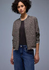 Street One Blouson Animal Print Jacket, Taupe