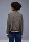 Street One Blouson Animal Print Jacket, Taupe