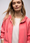 Street One Short Hooded Jacket, Coral