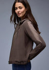 Street One Zip Up Jacket, Brown