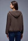 Street One Zip Up Jacket, Brown