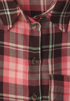 Street One Plaid Button Up Shirt, Coral