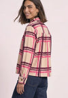 Street One Cord Grid Print Shirt, Cream Multi